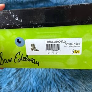 GOLD SAM EDELMAN BOOTIES